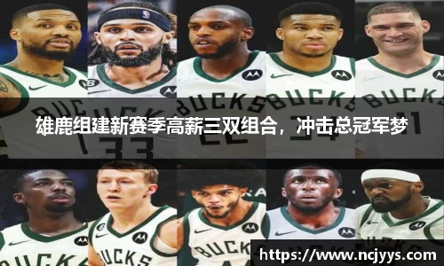 雄鹿组建新赛季高薪三双组合，冲击总冠军梦